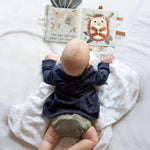 ZICOTO Soft Baby Book with Touch and Feel Pages: Sensory Exploration for Infants 0-18 Months