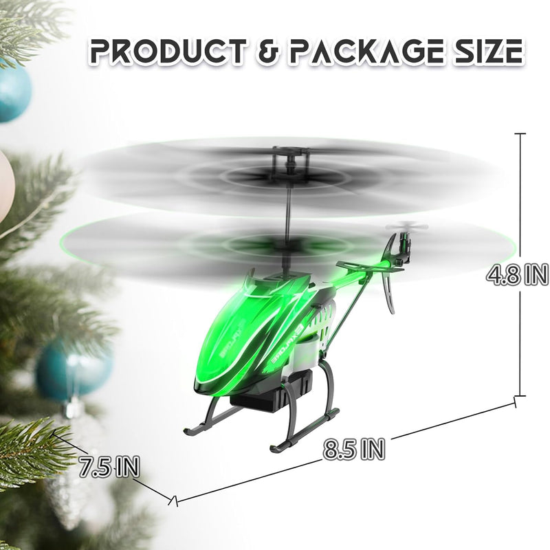 BUSSGO RC Helicopter with 30Mins Flight, 7+1 LED Light Modes, Altitude Hold, RC Toys for Boys and Girls