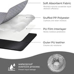 2 Pack Waterproof Piddle Pads Carseat Potty Training Car Seat Protector Waterproof Car Seat Liner Cover to Prevent Pee