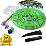 Jasonwell Trampoline Sprinkler Kids Outdside: Trampoline Accessories Waterpark Tropical Party Summer Outdoor Fun Water Games Toys Sprinklers Backyard Water Park Activity Toy for Kids Boys Girls (39FT)