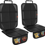 XHYANG Car Seat Protector,Auto Car Seat Protectors Baby Carseat Waterproof & Durable 600D Fabric for Child Baby Car Seat Mat Vehicle Pet Cover 2 Storage Pockets (2 Pack)