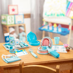 Melissa & Doug 25-Piece Dentist Kit, Oversized Teeth & Tools for Kids' Pretend Play, Ages 3+, Educational Toys for Girls & Boys
