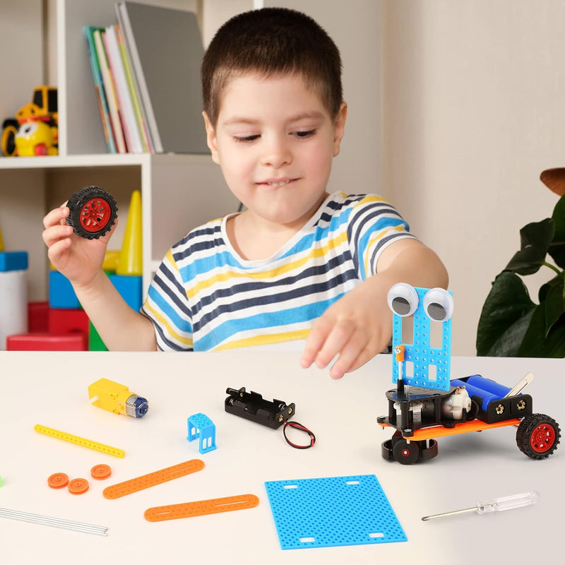 STEM Kits for Kids, Ages 6-12, Robotics Science Experiments, Building Robot Cars, STEM Activities, Educational Toys, Birthday Gifts