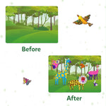Skillmatics Foil Fun Animals, Foil Art & Craft Kit, Gift for Boys & Girls | Travel Toys, Sticker Activity Kit, Fine Motor Skills, DIY Mess-Free Art, Screen-Free, Gifts for Kids Ages 4, 5, 6, 7, 8, 9
