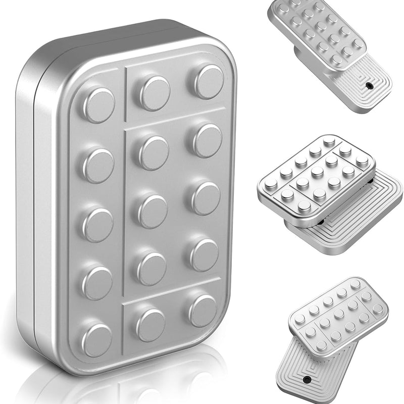 Fidget Toys Adults Magnetic Desk Toy Metal Fidgets Slider, Stress Relief Sensory Toys for Autism ADHD Anxiety, Stocking Stuffers Gifts for Men Women