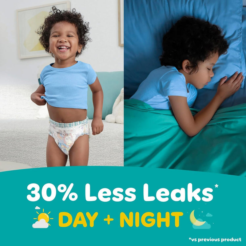 Pampers Training Pants - Easy Ups Boys & Girls Bluey - Size 2T-3T, 140 Count, Children's Potty Underwear (Packaging May Vary)