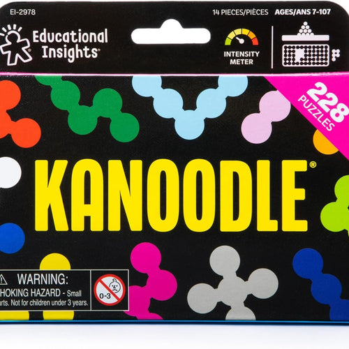 Educational Insights Kanoodle 3D Brain Teaser Puzzles for Kids and Adults with 228 Challenges