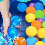 Reusable Water Balloons 12PCS - Summer Water Toys for Pool Beach & Outdoor, Self-Sealing Refillable Water Bombs for Kids Ages 3-14, Magnetic Splash Balls for Kids Fun Games & Activities