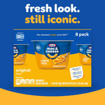 Kraft Mac and Cheese Dinner, 8 Microwaveable Cups, Original, 2.05 oz | for Easy Dinner or Dinner Sides No Artificial Flavors, Preservatives or Dyes
