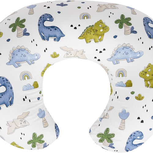 Nursing Pillow & Breastfeeding Pillow – Ergonomic C-Shape for Breastfeeding & Bottle Feeding, Standard Size Breathable with Washable Cover, Hypoallergenic,Tummy Time & Sitting Support (0-12Months)