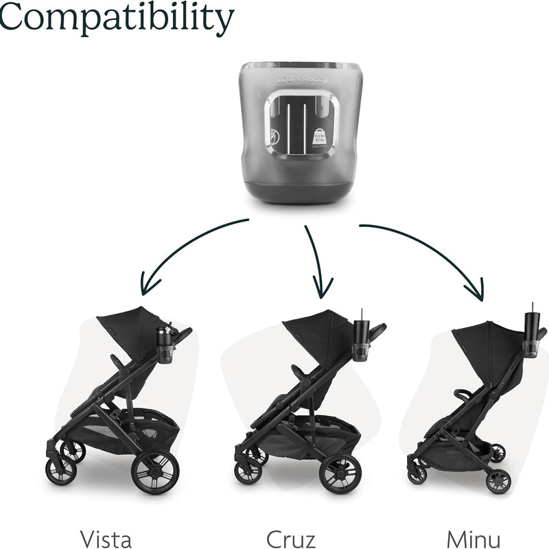 UPPAbaby Cup Holder for Vista, Cruz, Minu Strollers - Quick Attachment