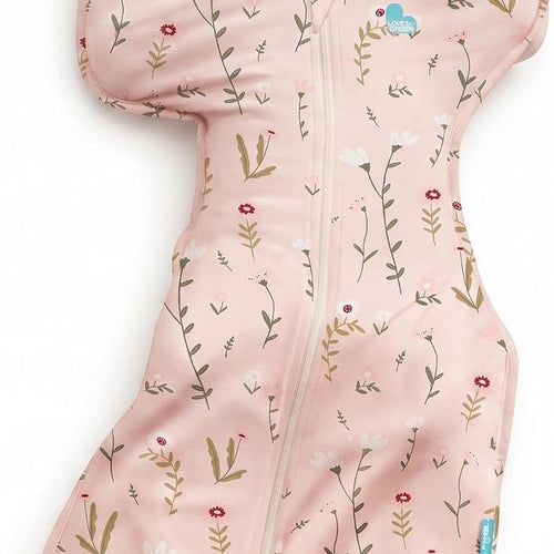 Love to Dream Swaddle UP, Baby Sleep Sack, Self-Soothing Swaddles for Newborns, Improves Sleep, Secure Fit Helps Calm Startle Reflex, New Born Essentials for Baby, 1.0 TOG, 5-8.5 lbs, Mini Posy