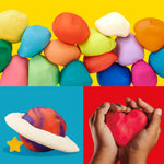 Play-Doh Jewel Colors Bulk 12-Pack of 4-Ounce Cans, Holiday Stocking Stuffers for Kids Arts & Crafts, Ages 2+