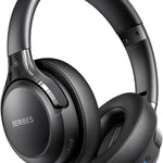 BERIBES Bluetooth Headphones Over Ear, 65H Playtime and 6 EQ Music Modes Wireless Headphones with Microphone, HiFi Stereo Foldable Lightweight Headset, Deep Bass for Home Office Cellphone PC Ect.