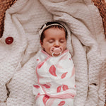 GLLQUEN BABY Swaddles for Newborns 0-3 Months, Adjustable & Easy Fastener | 3-Pack, Baby Girl Swaddles Organic Cotton Womb-Like Nursery Swaddling Blanket reduces startle reflex, Soft & Skin-Friendly