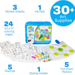 Crayola Color Wonder Mess Free Coloring Activity Set (30+ Pcs), Travel Art Kit, Gift for Kids & Toddlers, Ages 3+