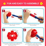 Original fort building kit for kids, STEM construction toys, 140 pieces, creative set for indoor and outdoor activities