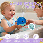 Mold-Free Bath Toys, 11-Piece Set | Safe, Easy-Clean & Fun Floating Boats, Spoon, Watering Can & Whale for Babies 12+ Months