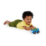 Bright Starts Oball Easy Grasp Rattle & Roll Sports Car Toy for Babies, 3 Months and up