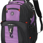 SHRRADOO Extra Large 50L Travel Laptop Backpack with combination lock, College Backpack Airline Approved Business Work Bag Fit 17 Inch Laptops for Men Women,Black