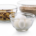 Libbey Small Glass Bowls with Lids Set of 8, Food Storage Prep Containers | Set of 8 Glass Bowls with Secure Lids Store Leftovers, Snacks, Sauces & Meal Prep Ingredients; Dishwasher Safe for Daily Use