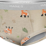 Hanes Boys' Potty Training Underwear, Light Leaks Toddler Cotton Briefs and Boxer Briefs, Multi-pack