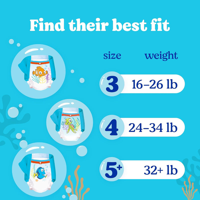 Huggies Little Swimmers Swim Diapers Size 5-6, 17 Count