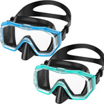WSTOO Swim Goggles with Nose Cover for Ages 5-12, Youth, Adults, Unisex | Anti-Choking Design, Shatter-Resistant, Anti-Fog, Leak-Proof, Lightweight, Small for kids, Large for Adults