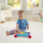 Fisher-Price Toddler Pull Toy, Classic Xylophone Pretend Musical Instrument with Mallet for Preschool Kids Ages 18+ Months