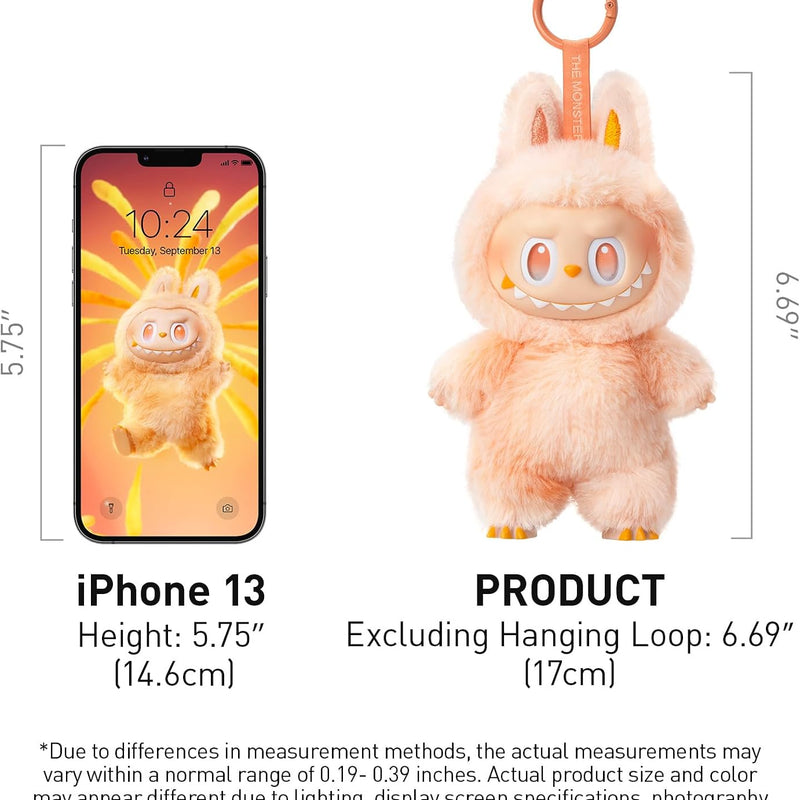 POP MART THE Monsters Big into Energy Series-Vinyl Plush Pendant Blind Box, LABUBU Doll, Blind Box Figures, Plush Keychain, Bag Charms, Random Design Collectible Toys Home Decor, Single Box