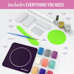 Craft 'n Clay - Jewelry Dish Making Kit for Kids 8-14 Years - DIY Crafts | Best DIY Arts & Crafts Kits - Birthday Gifts - Creative Toys for Preteen & Teenagers - Girl Birthday Gift Ideas for Ages 8-12
