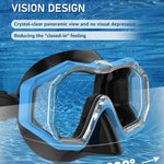 WSTOO Swim Goggles with Nose Cover for Ages 5-12, Youth, Adults, Unisex | Anti-Choking Design, Shatter-Resistant, Anti-Fog, Leak-Proof, Lightweight, Small for kids, Large for Adults