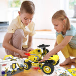 choopheme 10 in 1 STEM building block kit for kids ages 4-8, 5-7, 6-8, 8-10 year old boys and girls.