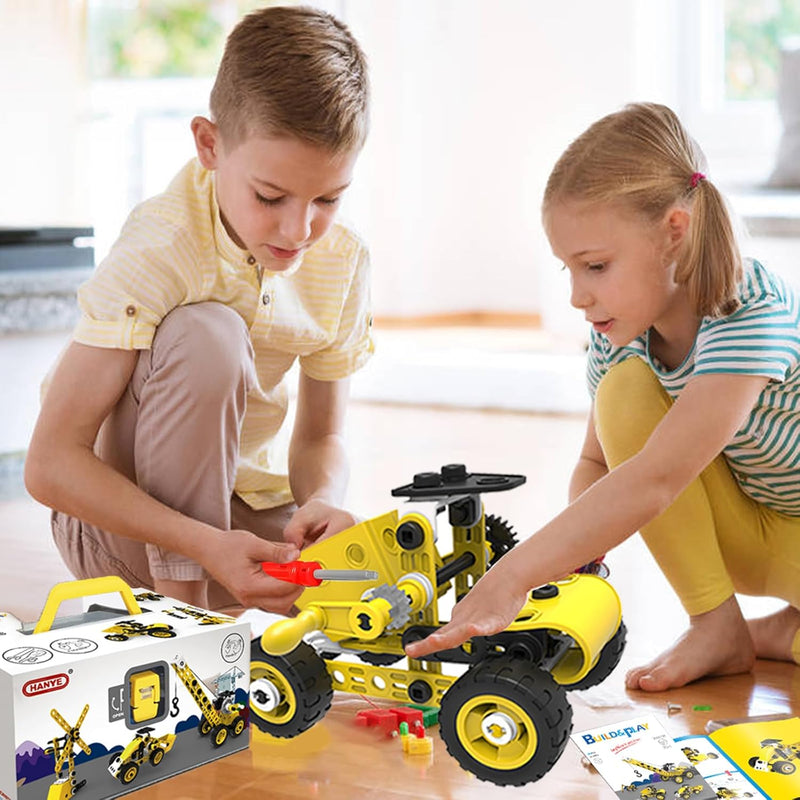 choopheme 10 in 1 STEM building block kit for kids ages 4-8, 5-7, 6-8, 8-10 year old boys and girls.