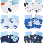 Baby Mittens No Scratch Mittens Infant Soft Gloves Mittens for 0-6 Months Boys Girls