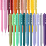 Mr. Pen- Retractable Gel Pens, 12 Pack, Colorful Ink, Fine Point 0.7mm | Fast Dry, Smooth Writing, Cute Pens for Drawing, Writing Planner and School Supplies