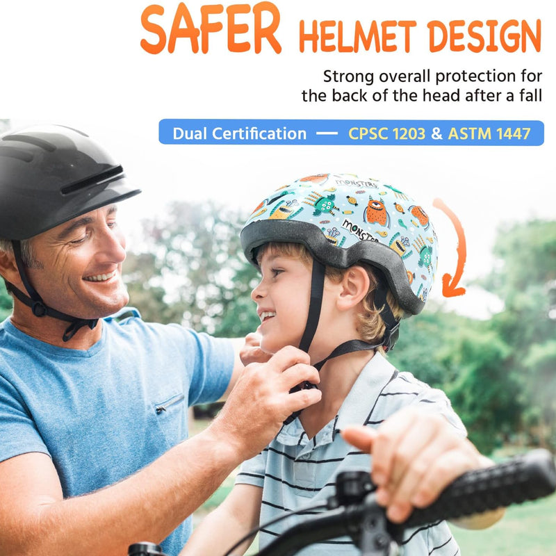 Mountalk Kids Bike Helmet for Infants to Youth Boys and Girls - CPSC and ASTM Certified