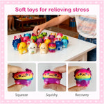 12PC Axolotl Squishy Toys – Soft Slow Rising Stress Relief Sensory Fidget Toys for Kids Girls – Classroom Rewards, Birthday Party Favors, Treasure Box Prizes