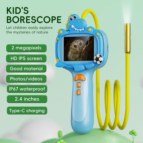 Borescope Camera Toy with Light for Kids STEM Science Educational Toy