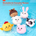 hahaland Surprise Barn Stuffed Farm Animals Montessori Toy for 6 Month Old Babies