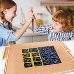 Metal Brain Teaser Puzzles, Set of 32 with Pouch, Steel IQ Games Physics Mind Metal Puzzles for Adults, Basket Stocking Stuffers for Boys Girls Adults Challenge Gifts