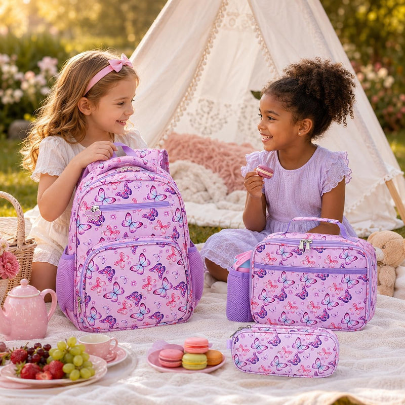 RHCPFOVR Kids Lunch Bag - Insulated Lunch Box for Boys Girls,Washable Lunch Bag and Reusable Toddler Leak-proof Lunchbox for School and Daycare