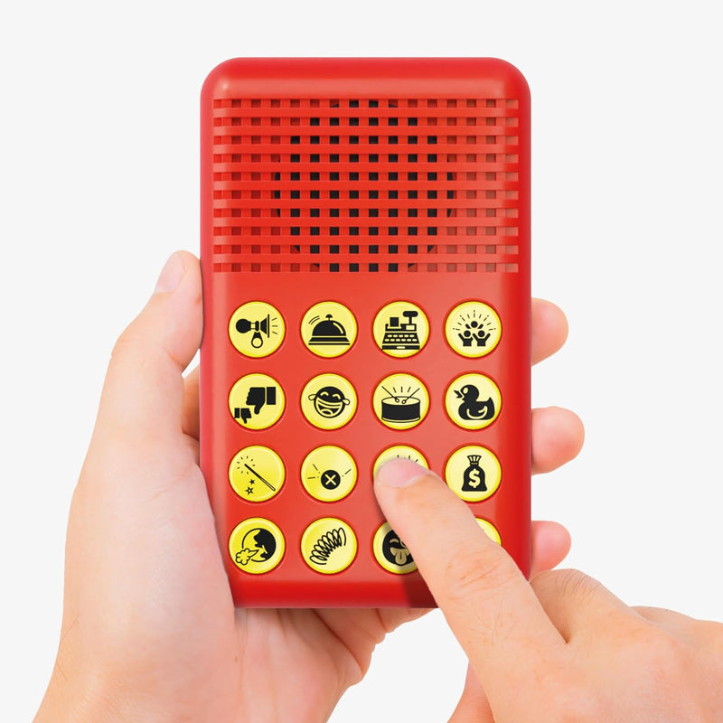 KNUCKLHEAD Sound Effects Machine for Kids - 16 Hilarious Sounds - Portable Prank Gift for 6-13 Year Old Boys