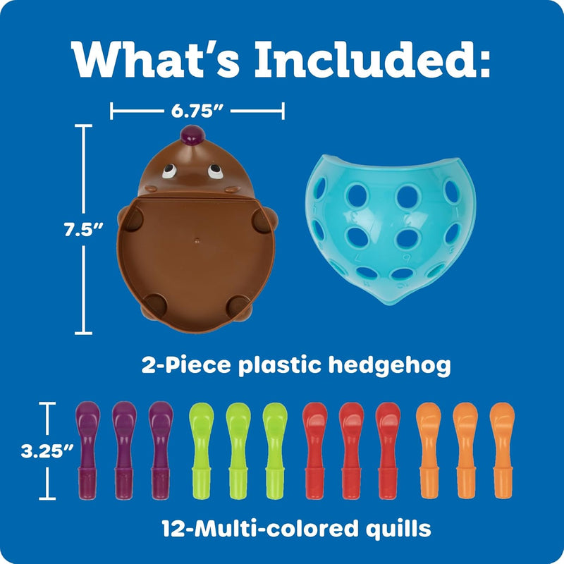 Learning Resources Spike The Fine Motor Hedgehog, Toddler Montessori Toy, Stacking Shape, Gifts For Boys And Girls