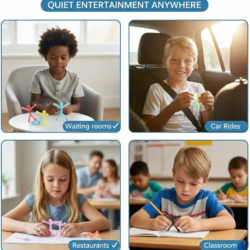 MAGMEN 10PC Opaque Magnetic Fidget Toys for ADHD and Autism