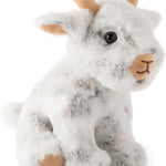 The Petting Zoo Goat Stuffed Animal Plushie, Gifts for Kids, Wild Onez Babiez Farm Animals, Goat Plush Toy 6 inches