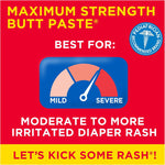 Boudreaux’s Butt Paste Maximum Strength Diaper Rash Cream, 2oz & 14oz | Diaper Cream for Baby, Ointment With Zinc Oxide, Fast Relief, Overnight Protection, Moderate to Irritated Diaper Rash
