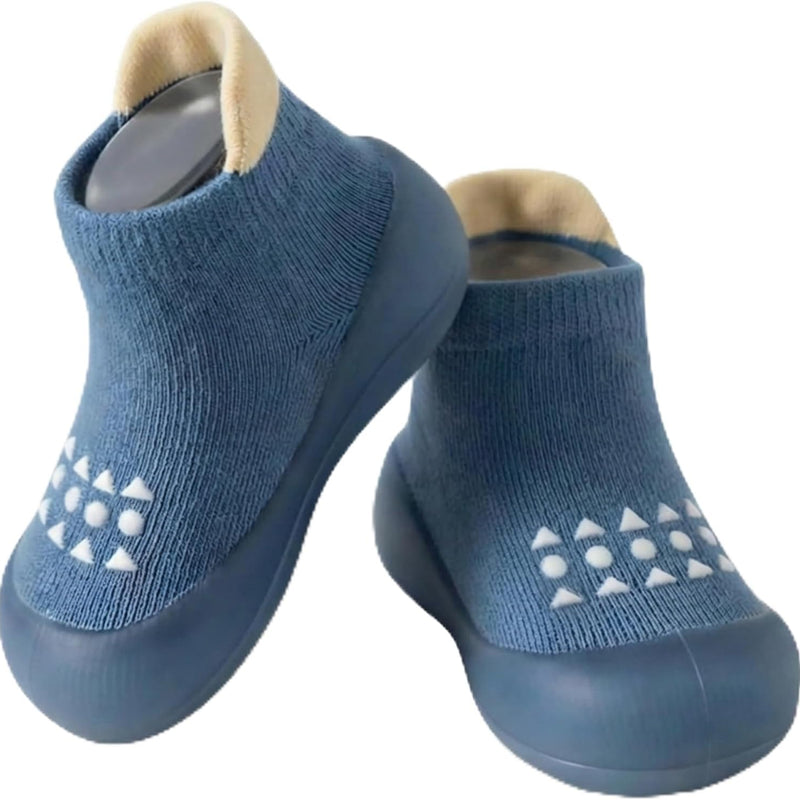Hstyle Baby Sock Shoes Toddler Boys Walking Shoes Infant Slippers Sneakers | Non-Slip,Soft Rubber Sole,Lightweight,1st Birthday Gifts for Baby Boys Girls