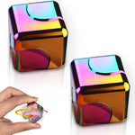Fidget Spinner Toys Cube Adults Metal Fidgets Cool Stuff Desk Gadgets Office Toy for Teen Boy Small Anxiety Figette Sensory Toy ADHD Tool Fingears Figet Stress Gifts Easter Basket Stuffers Teen Boys