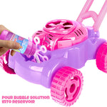 ArtCreativity 18" Bubble Lawn Mower for Toddlers with Bubble Machine and Sound Effects, 3 AA Batteries Required